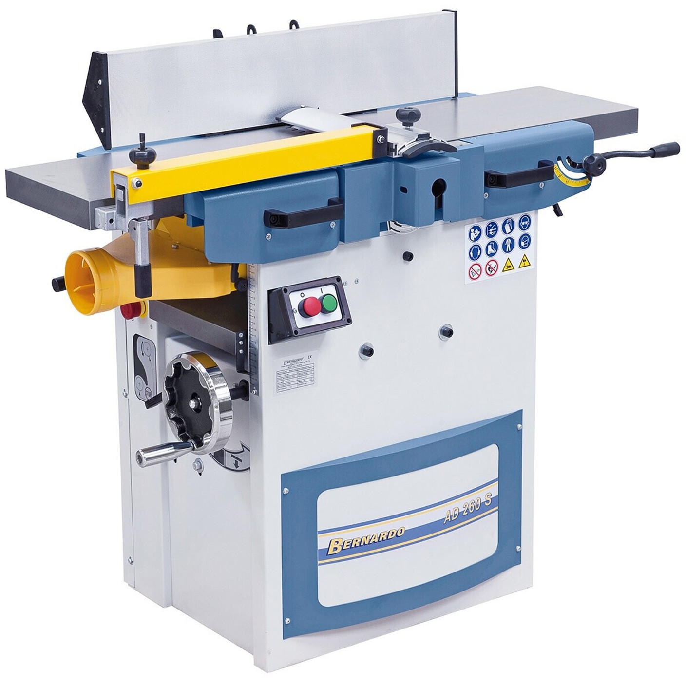 Bernardo - AD 260 S - Abrichthobel - 400 V, 3.800 W, 3 Hobelmesser