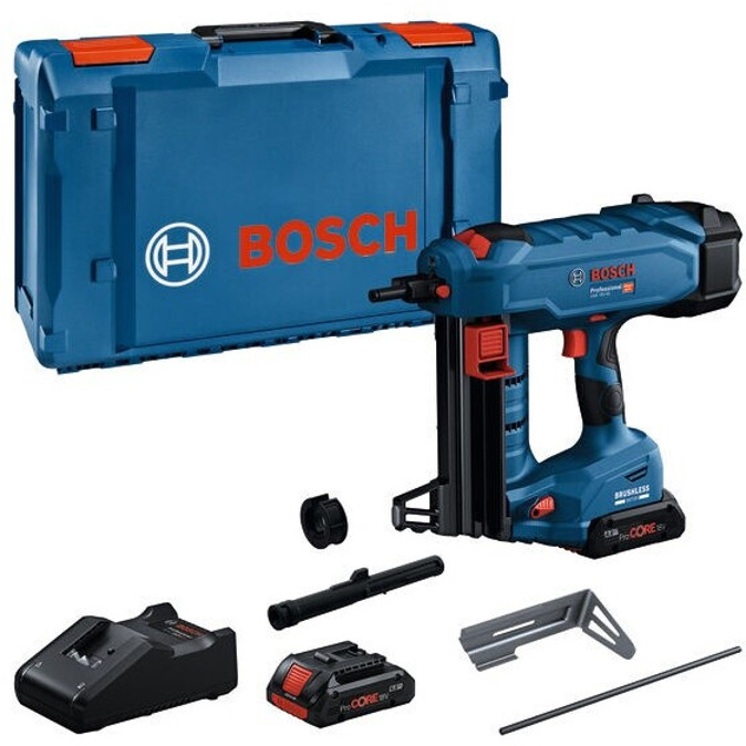 Bosch - Akku-Betonnagler GNB 18 V-40 Professional - Tacker & Nagler - 18 V Akku, 2 Akkus 4,0 Ah, 4,1 kg