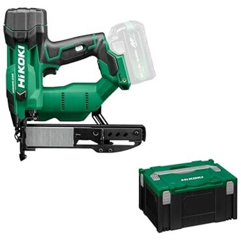 Hikoki - Akku-Klammergerät - N1804DAW6Z - Tacker & Nagler - 110 Stück Magazinkapazität, 13-40 mm Nagellänge